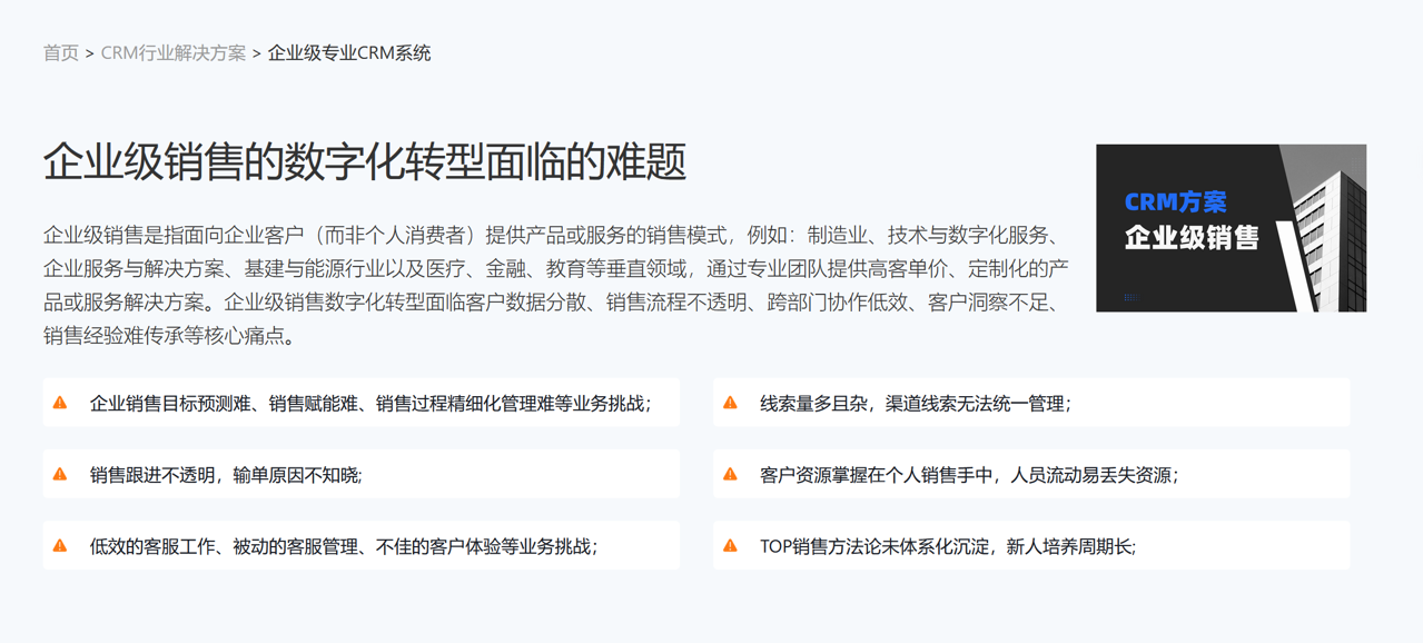 企業(yè)級銷售的數(shù)字化轉型